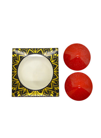 Nipple Métal rouge Cache tétons cône - 202000104